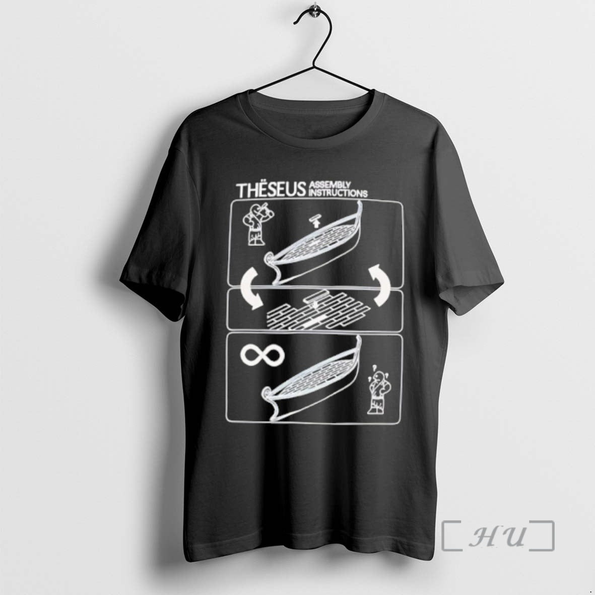 Officials Theseus Assembly Instructions Funny Philosophy T-Shirts, Hoodie, Sweatshirt | PureTeeCo.com