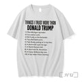 Officials Things I Trust More Than Donald Trump Tee