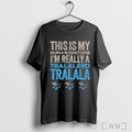 Officials This Is My Human Costume Im Really A Tralalero Tralala Halloween T Shirt