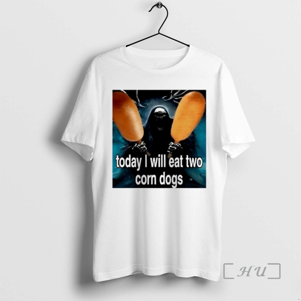 Officials Today I Will Eat Two Corndogs Skeleton Graphic T-Shirts, Hoodie, Sweatshirt | PureTeeCo.com