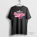 Officials Tripe A National Champions 2025 Jacksonville Jumbo Shrimp T Shirt