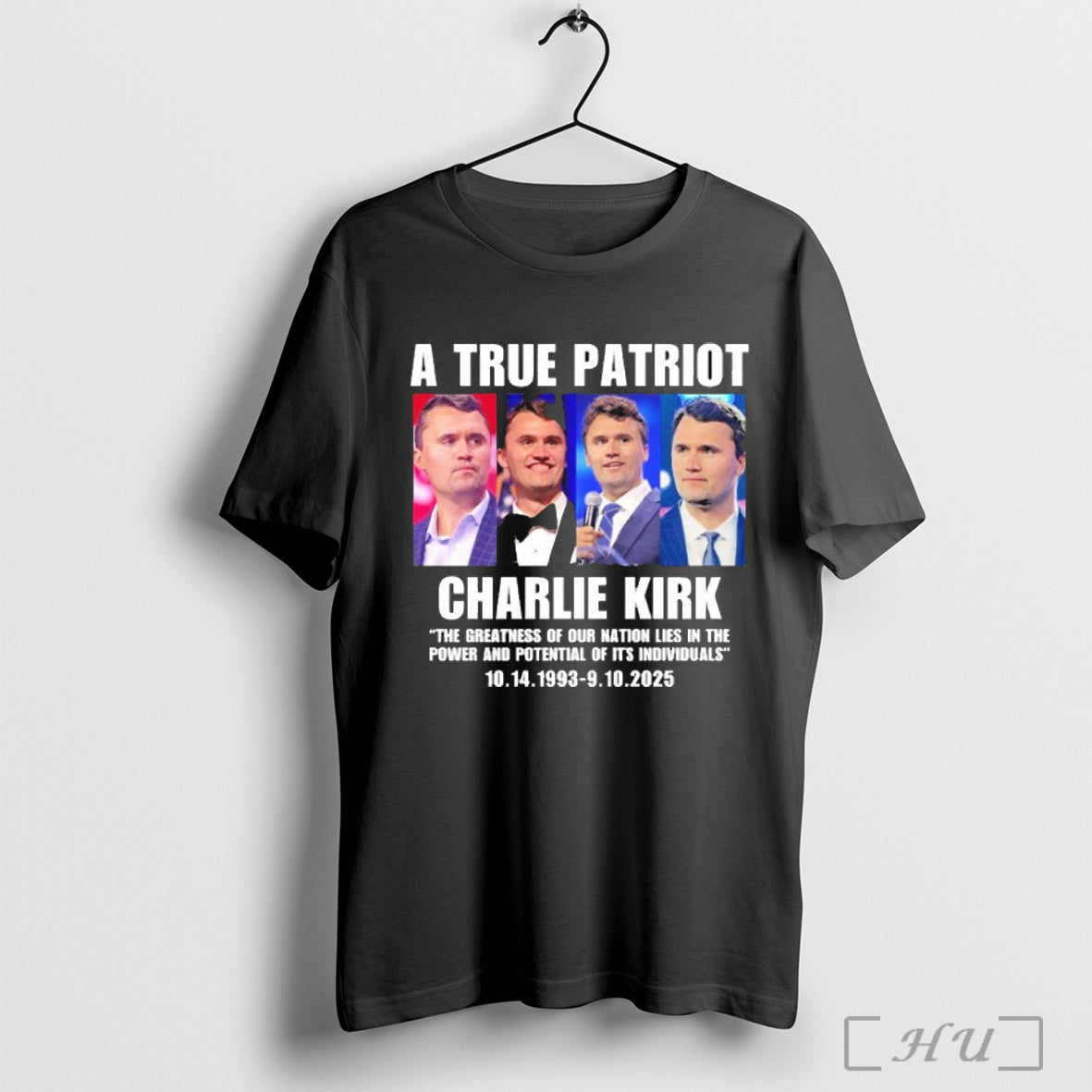 Officials True Patriot Charlie Kirk Support American Values T Shirt