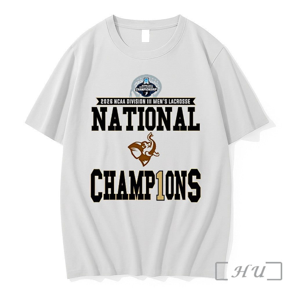 Officials Tufts Jumbos 2026 Ncaa Division Iii Mens Lacrosse National Champions Premium T Shirts Sweater