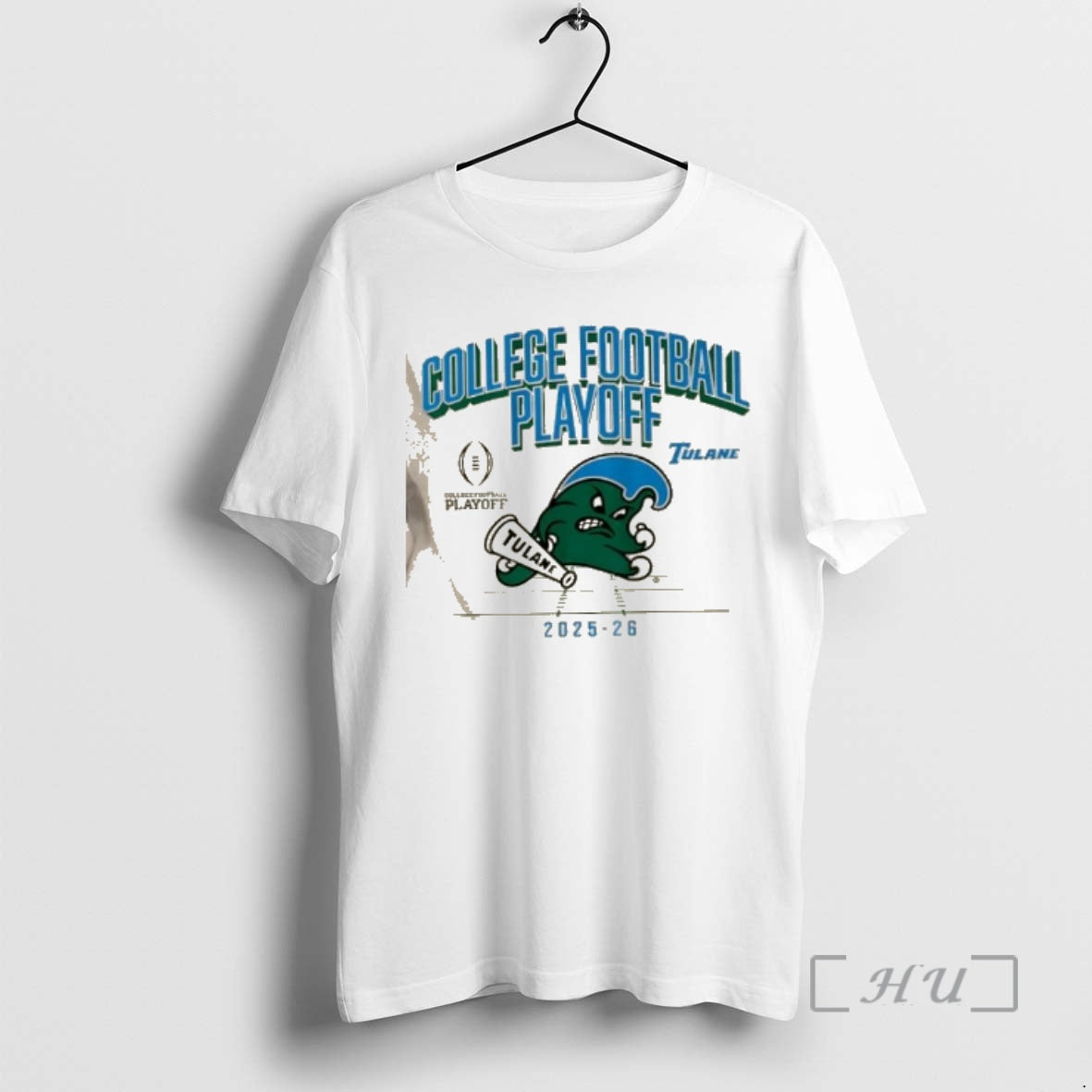 Officials Tulane Football 2025 Cfb Playoff Mascot T-Shirts, Hoodie, Sweatshirt | PureTeeCo.com