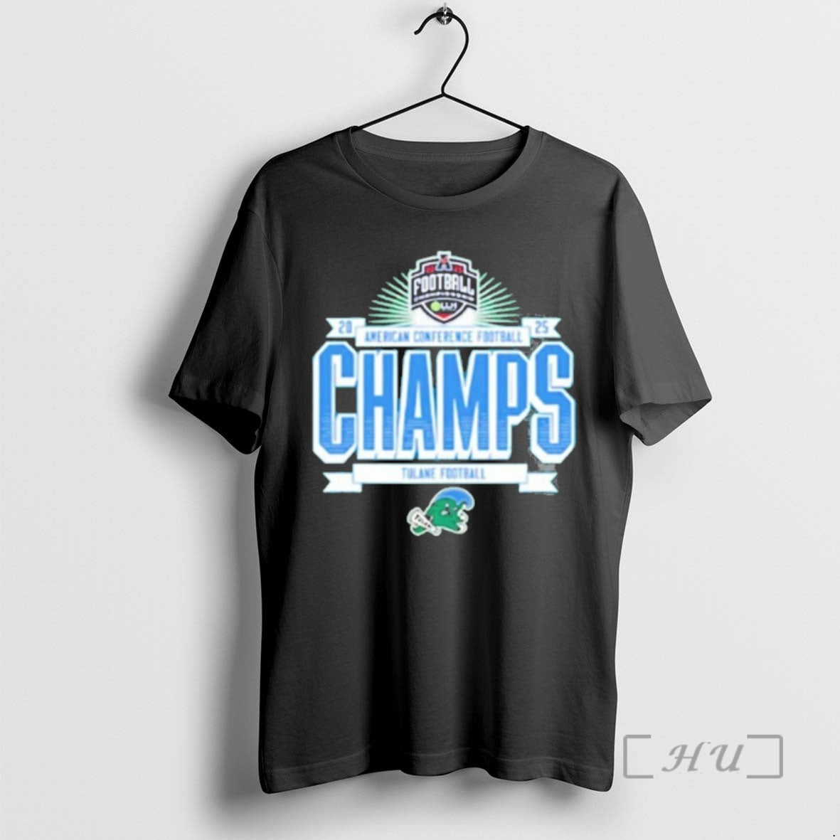 Officials Tulane Green Wave American Conference Football Champions 2025 T-Shirts, Hoodie, Sweatshirt | PureTeeCo.com