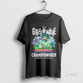 Officials Tulane Green Wave Beat North Texas Mean Green American Championship 2025 Mascot Circle Black T-Shirts, Hoodie,...