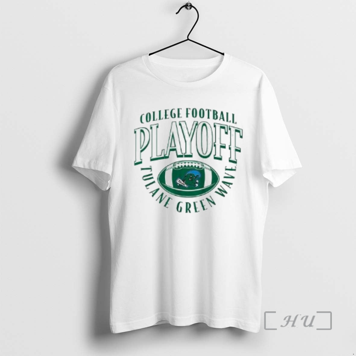 Officials Tulane Green Wave Football 2025 College Football Playoff Curve Circle White Premium T Shirts Hoodie, Sweatshirt
