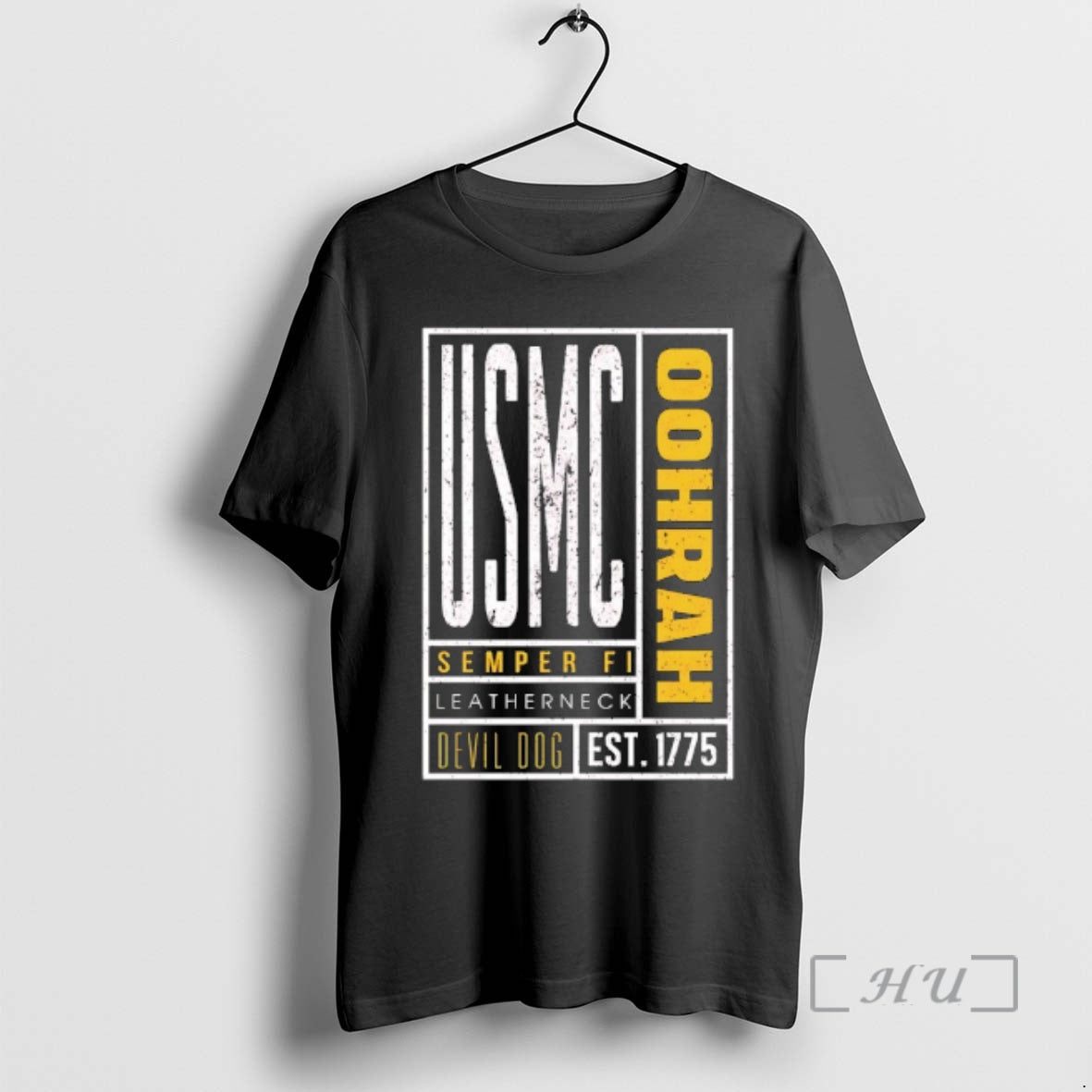 Officials Usmc Stamped Slogan Est 1775 T-Shirts, Hoodie, Sweatshirt | PureTeeCo.com