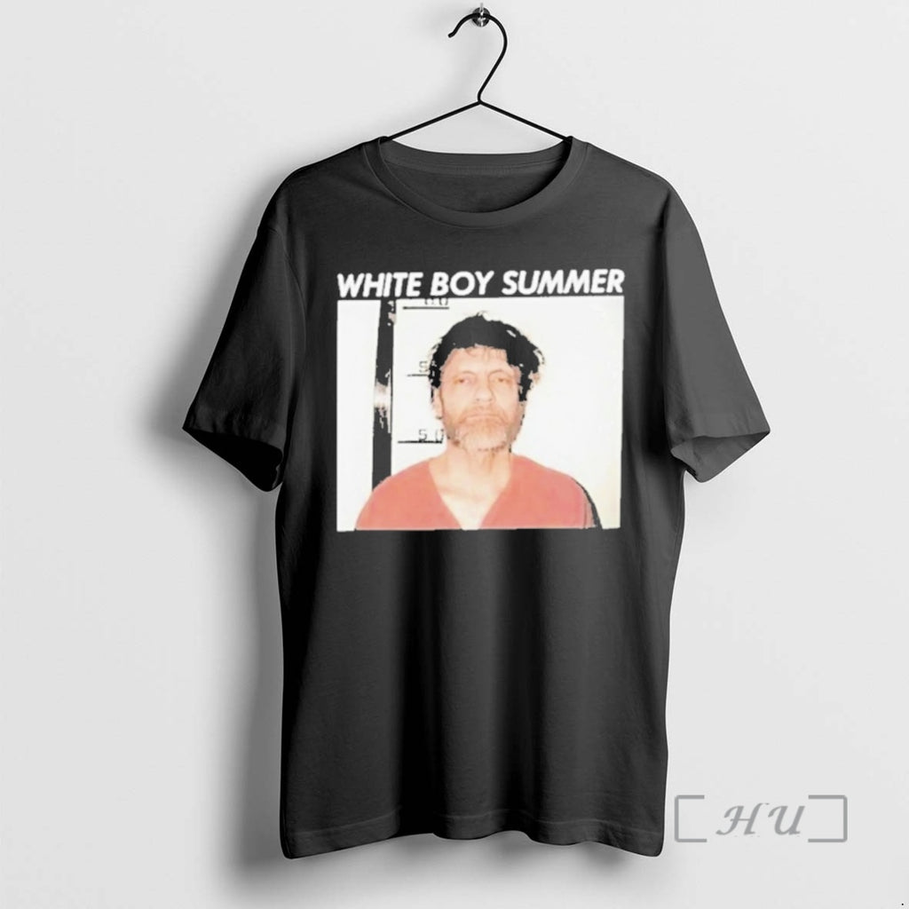 Officials Unabomber Ted Kaczynski White Boy Summer T-Shirts, Hoodie, Sweatshirt | PureTeeCo.com