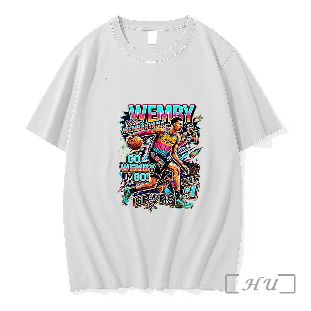 Officials Victor Wembanyama San Antonio Spurs Basketball Go Wemby Go 2026 Premium T Shirts Sweater