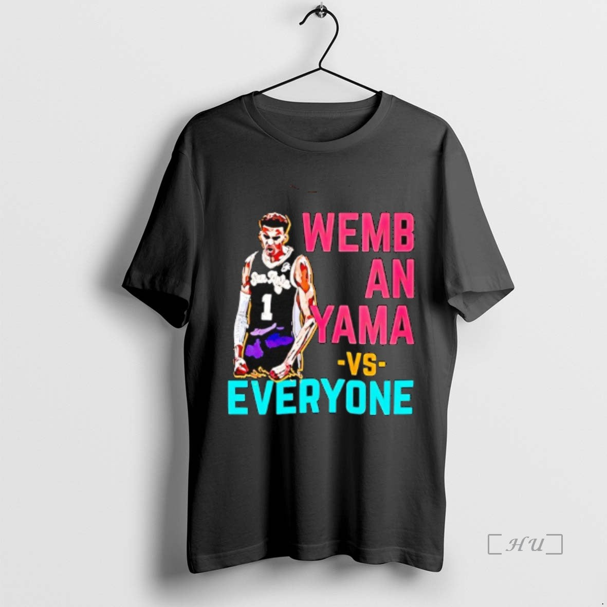 Officials Victor Wembanyama San Antonio Spurs Wembanyama Vs Everyone T-Shirts, Hoodie, Sweatshirt | PureTeeCo.com
