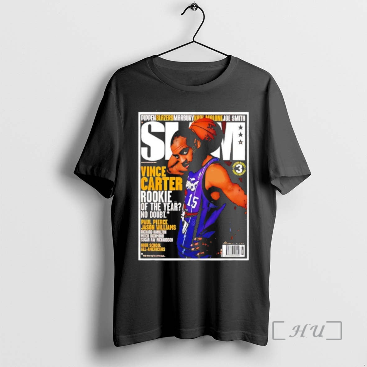 Officials Vince Carter Rookie Of The Year No Doubt 2026 Slam Covers Premium T Shirts Hoodie, Sweatshirt | PureTeeCo.com