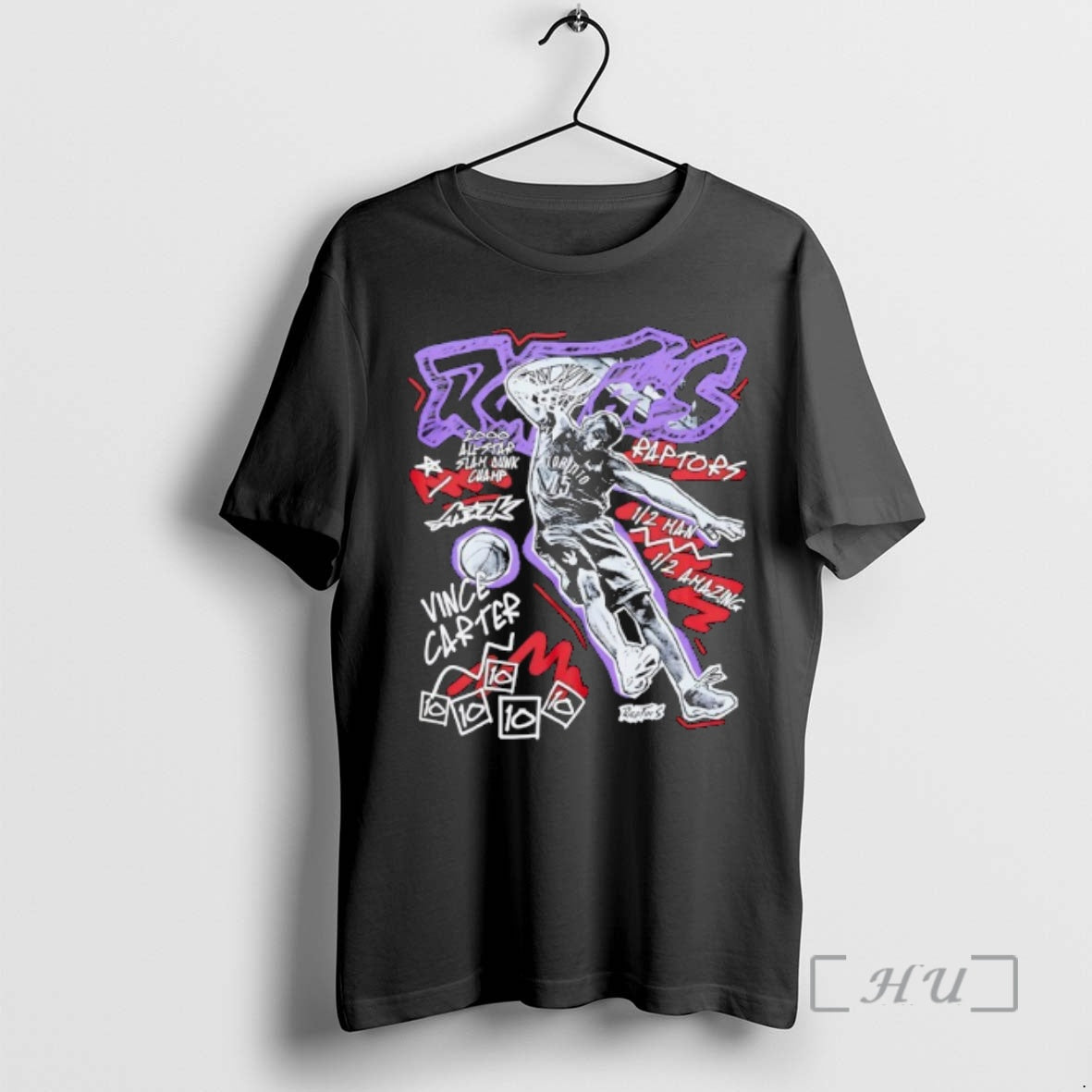 Officials Vince Carter Toronto Raptors Basketballl Chalked Up T-Shirts, Hoodie, Sweatshirt | PureTeeCo.com