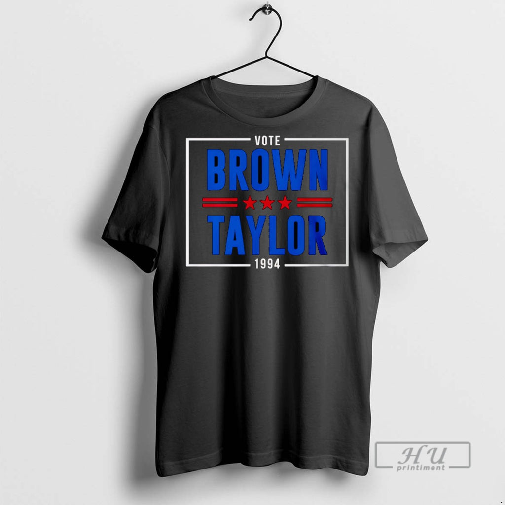 Officials Vote For Brown Taylor T Shirt