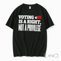 Officials Voting Is A Right Not A Privilege Tee