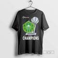 Officials Wnba Shop 2025 Wnba Champions Seattle Storm Finals T Shirt