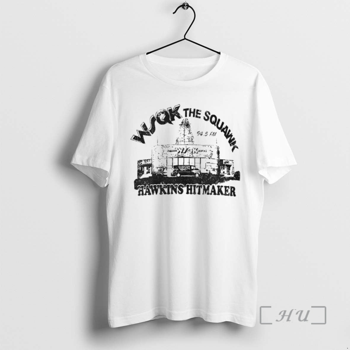 Officials Wsqk The Squawk Hawkins Hitmaker 94 5 Fm Vintage T-Shirts, Hoodie, Sweatshirt | PureTeeCo.com