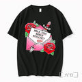 Officials Walk This World With Me Xoxo Tattoo Letter Envelope Black Premium T Shirts Sweater