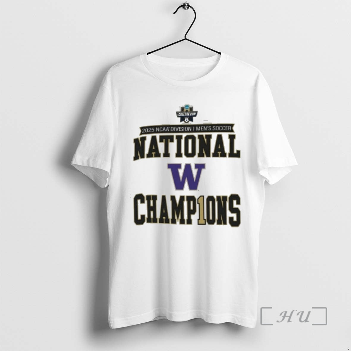 Officials Washington Huskies Champion 2025 Ncaa Mens Soccer National Champions T-Shirts, Hoodie, Sweatshirt | PureTeeCo.com