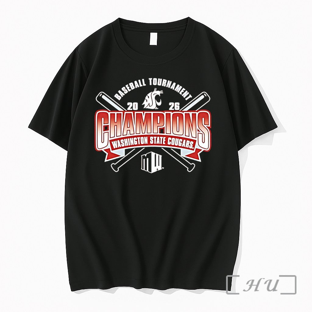 Officials Washington State Cougars 2026 Mountain West Baseball Tournament Champions