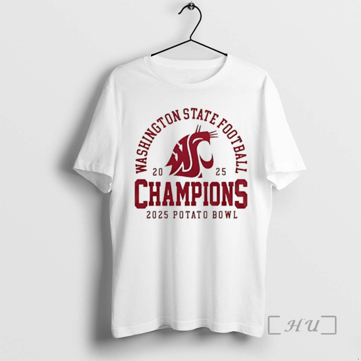 Officials Washington State Football 2025 Potato Bowl Champions Classic T-Shirts, Hoodie, Sweatshirt | PureTeeCo.com