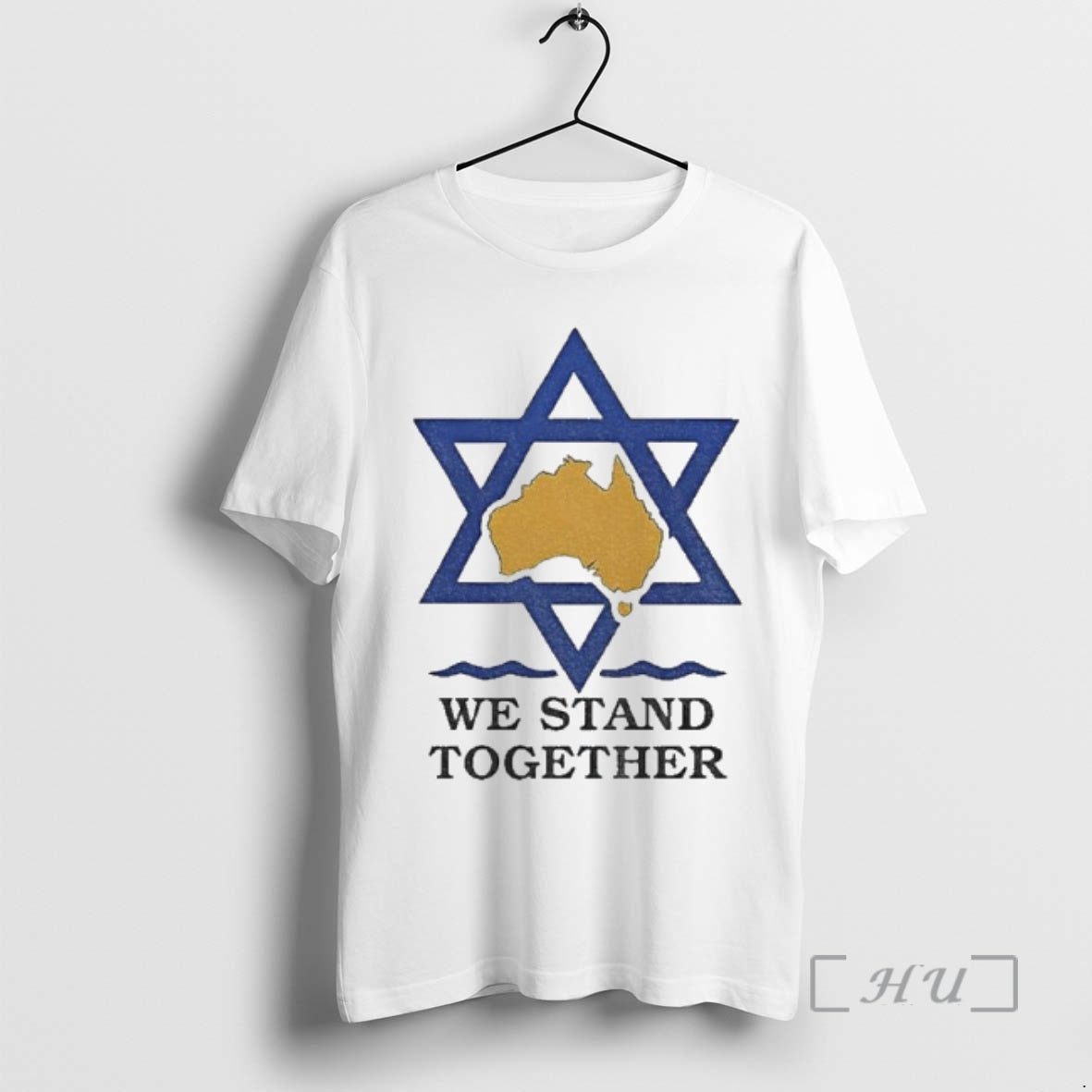 Officials We Stand Together With The Australian Jews T-Shirts, Hoodie, Sweatshirt | PureTeeCo.com