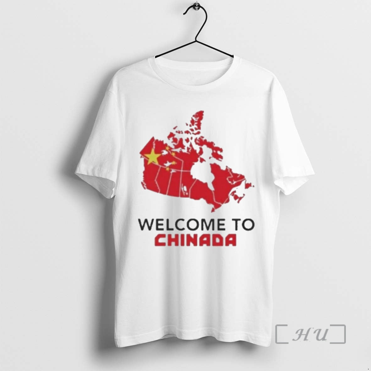 Officials Welcome To Chinada China X Canada Map T-Shirts, Hoodie, Sweatshirt | PureTeeCo.com