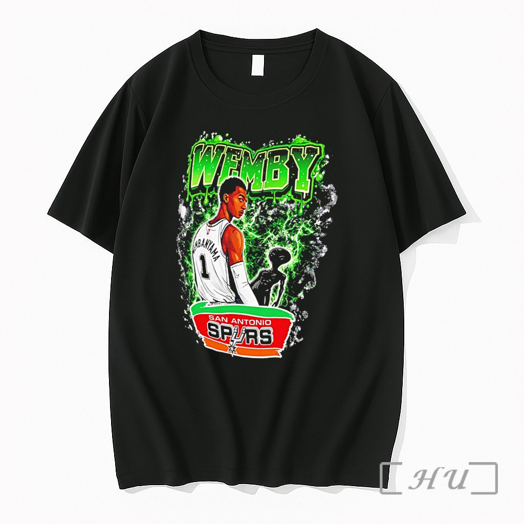 Officials Wemby Alien Victor Wembanyama San Antonio Spurs Tee