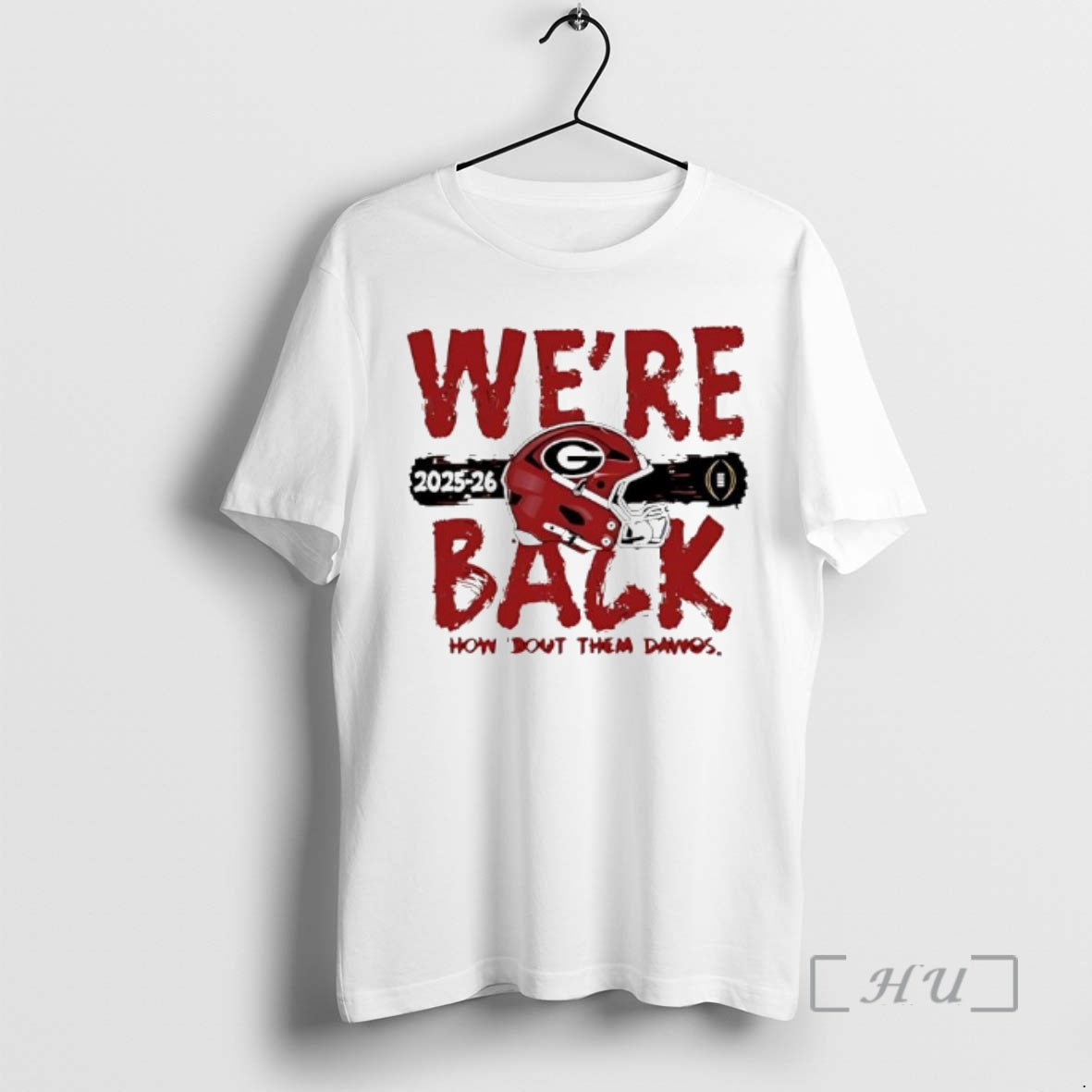 Officials Were Back Georgia Bulldogs 2025 Cfp Bound Helmet T-Shirts, Hoodie, Sweatshirt | PureTeeCo.com