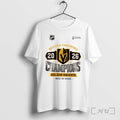 Officials Western Conference Champions 2026 Vegas Golden Knights Logo Tee