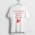 Officials What Happens In Kassiopi Stays In Kassiopi Icon Woman T-Shirts, Hoodie, Sweatshirt | PureTeeCo.com
