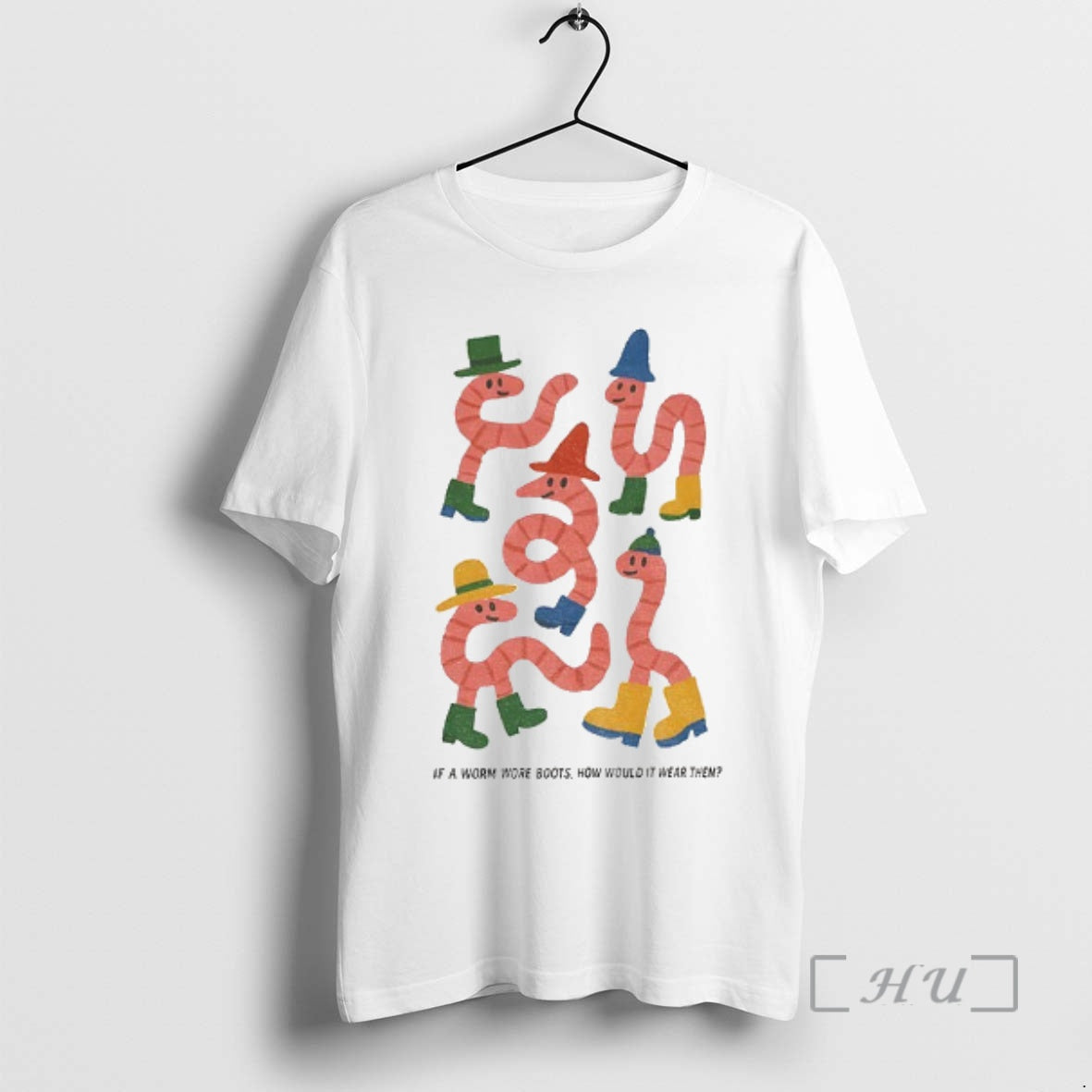 Officials Whimsical Worms In Boots If A Worm Wore Boots How Would It Wear Them T-Shirts, Hoodie, Sweatshirt | PureTeeCo.com
