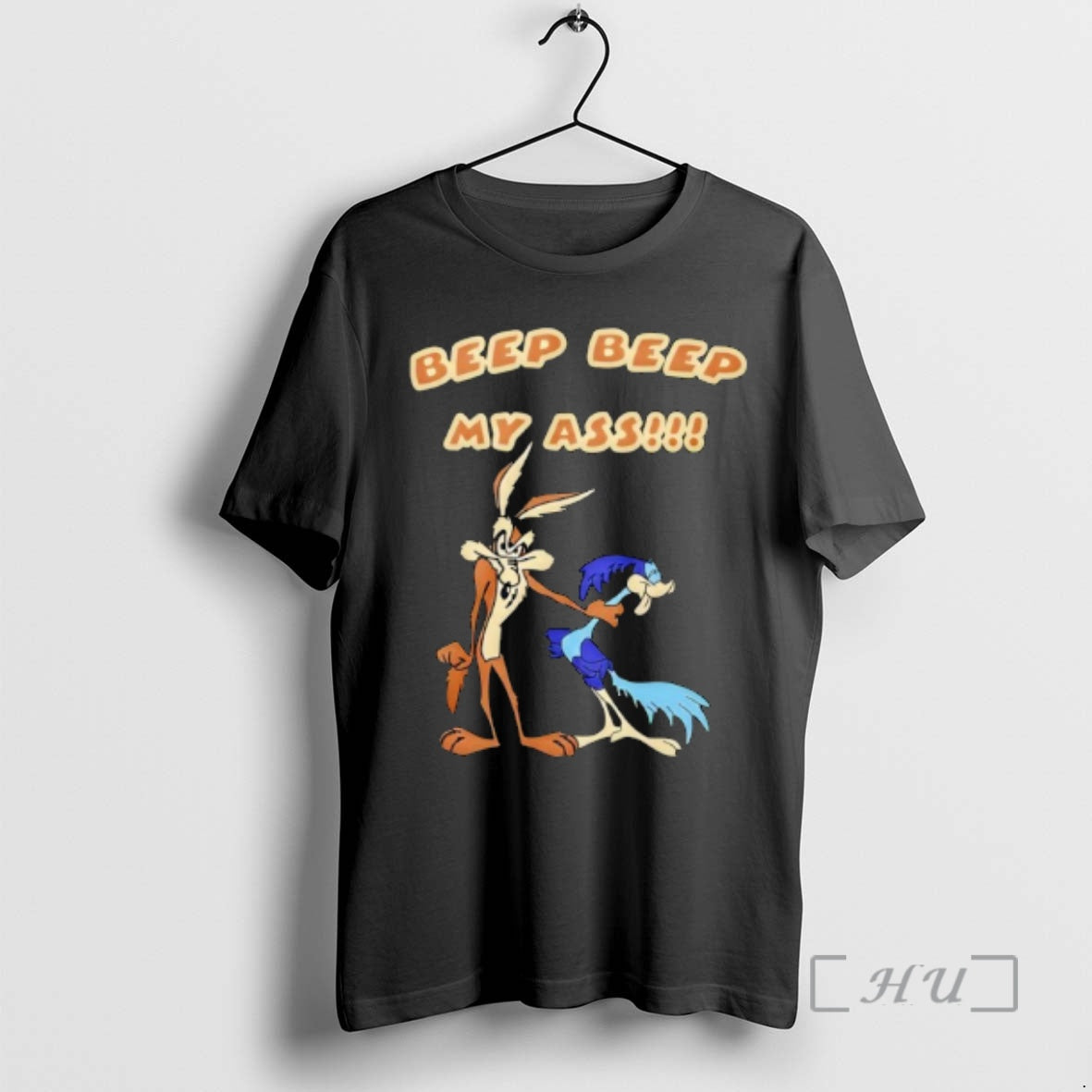 Officials Wile E Coyote And Road Runner Beep Beep My Ass Premium T Shirts Sweater Hoodie, Sweatshirt | PureTeeCo.com