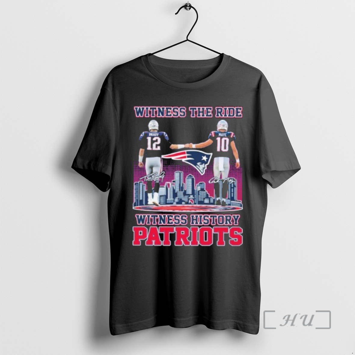 Officials Witness The Ride Player Signature City Witness History Patriots T-Shirts, Hoodie, Sweatshirt | PureTeeCo.com