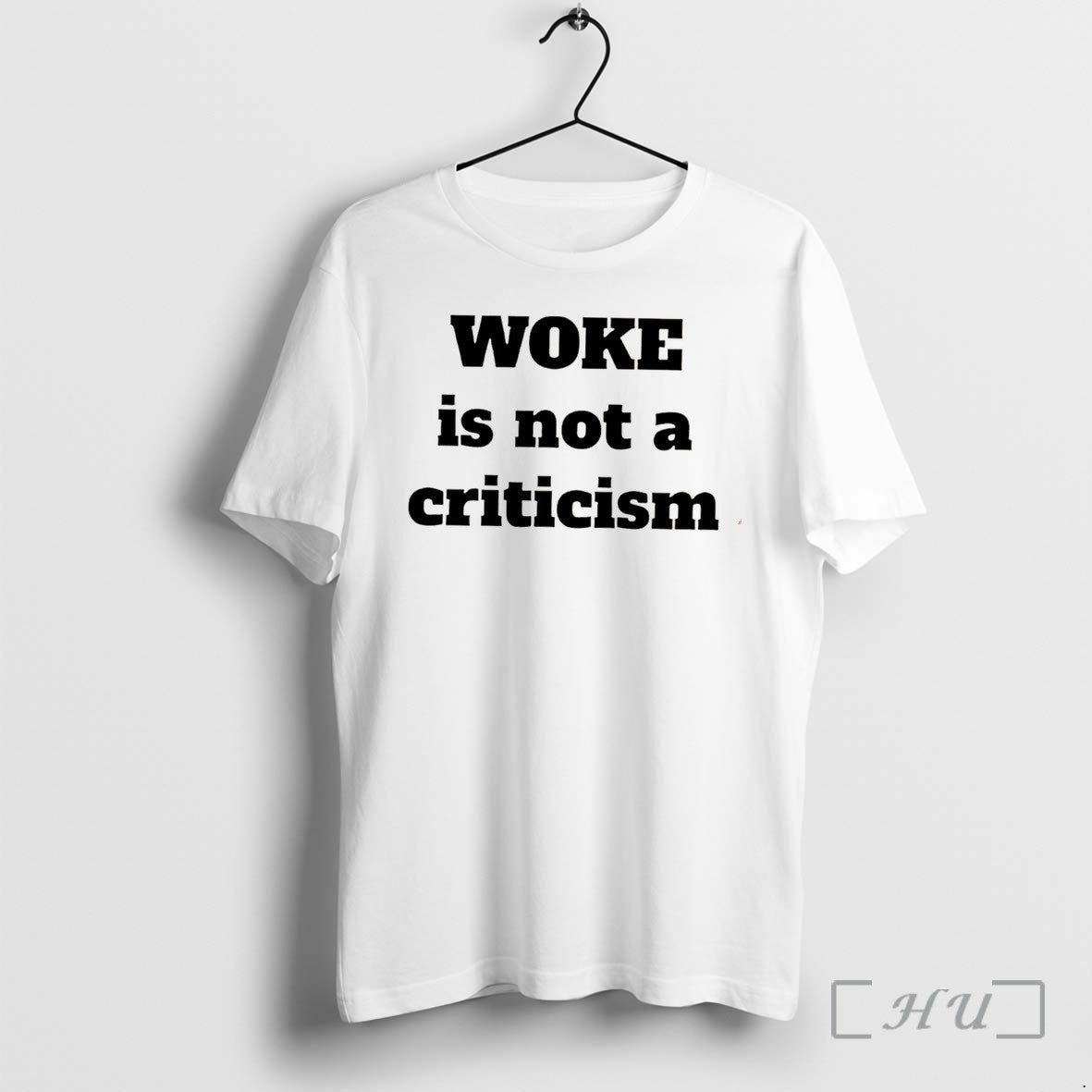 Officials Woke Is Not A Criticism Simple Text Tee
