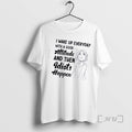 Officials Women I Wake Up Every Day With A Good Attitude And Then Idiots Happen T-Shirts, Hoodie, Sweatshirt | PureTeeCo.com