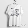 Officials Women Are Angels When Someone Breaks Our Wings We Simply Continue To Fly Premium T-Shirts, Hoodie, Sweatshirt