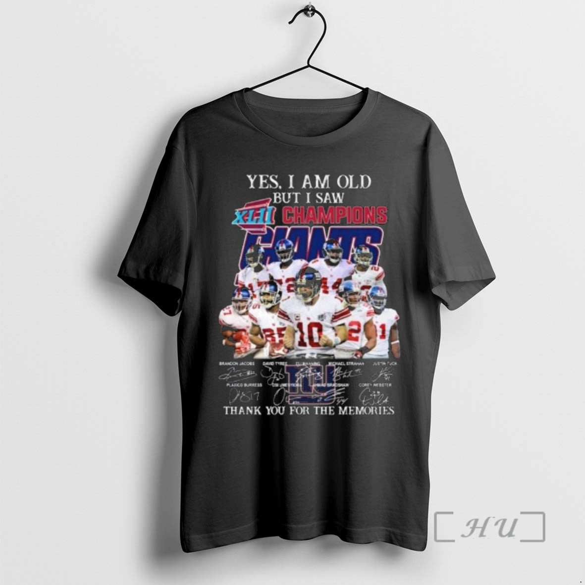 Officials Yes I Am Old But I Saw Xlii 2007 Champions New York Giants Players T-Shirts, Hoodie, Sweatshirt | PureTeeCo.com