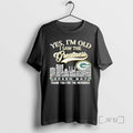 Officials Yes Im Old I Saw The Greatness Typo City Green Bay Thank You For T-Shirts, Hoodie, Sweatshirt | PureTeeCo.com