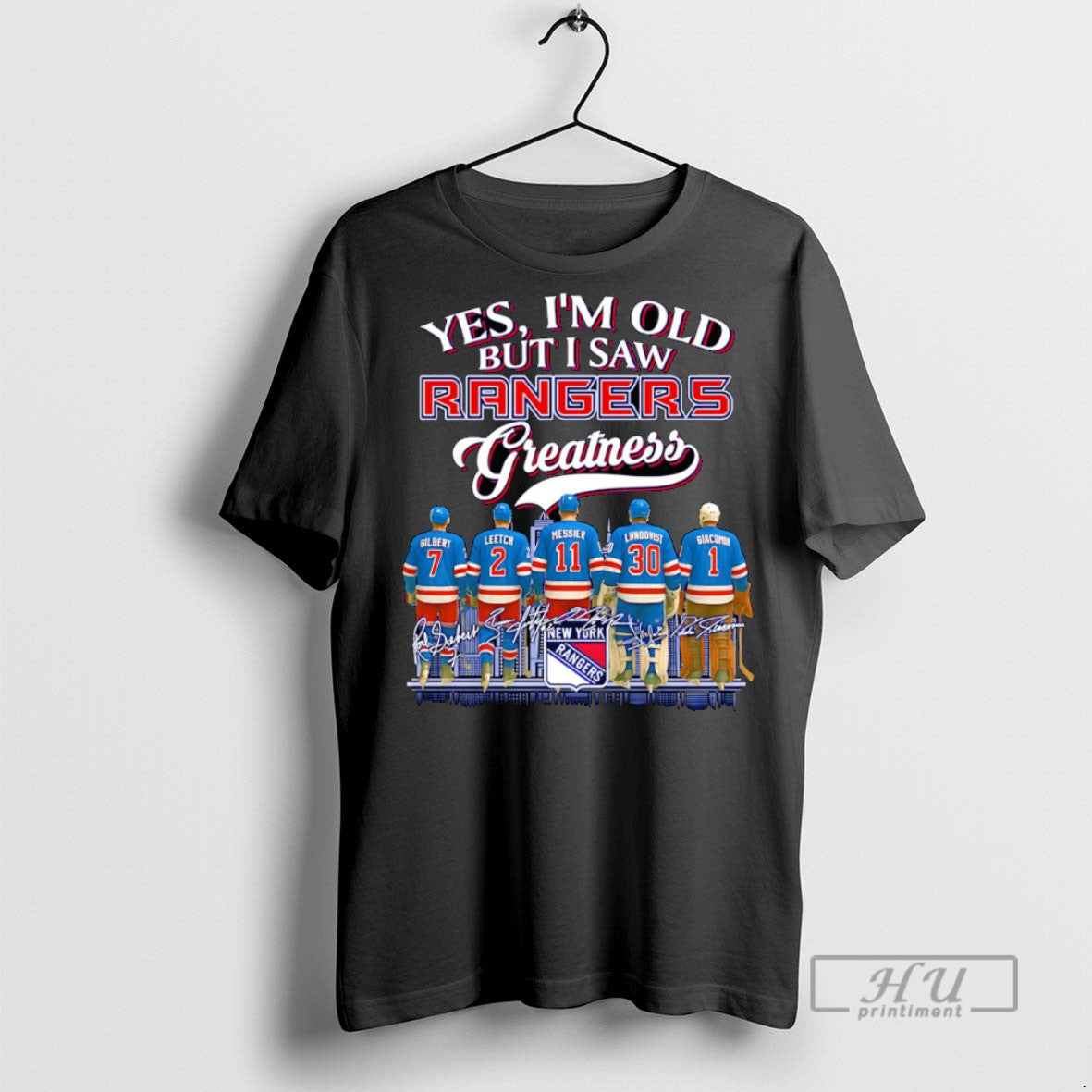 Officials Yes Im Old But I Saw Rangers Greatness T Shirt