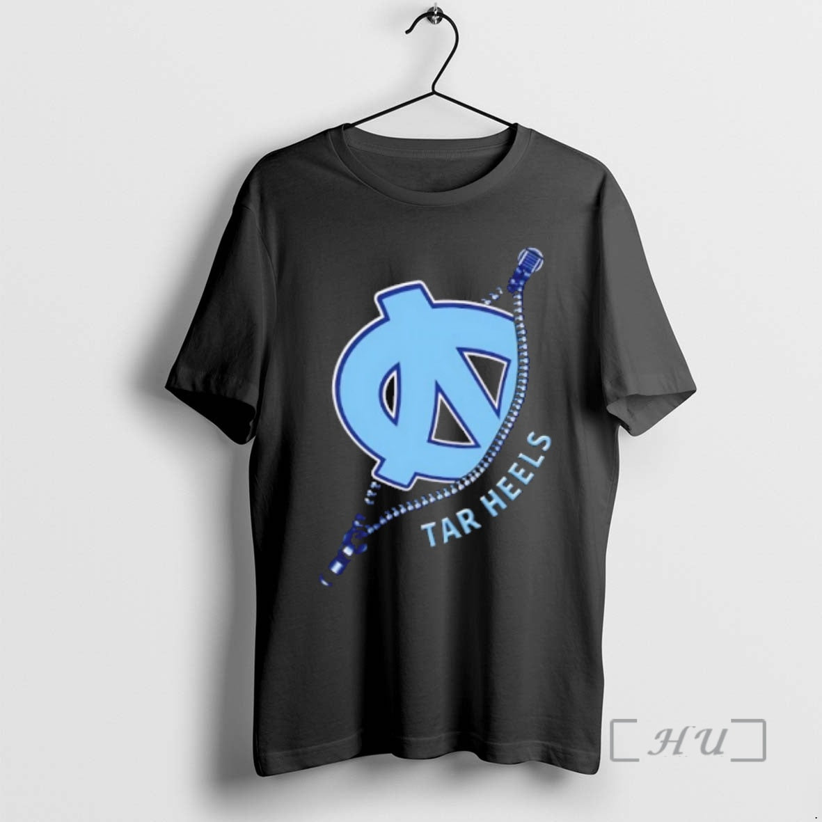 Officials Zipper X North Carolina Tar Heels Football Logo T-Shirts, Hoodie, Sweatshirt | PureTeeCo.com