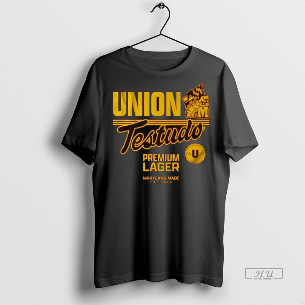 Officials Union Craft Brewing Maryland Terrapins Testudo Premium Lager Shirt Sweater