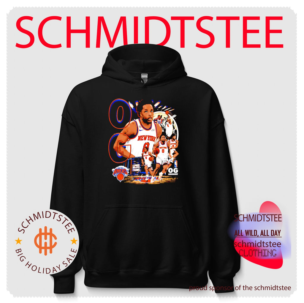 Og Anunoby New York Knicks player collage 2026 shirt