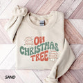Oh Christmas Tree Sweatshirt, Tree Cake Sweatshirt, Holiday Fashion, Funny Christmas Sweatshirt, Retro Christmas Shirt,...