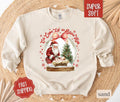 Oh Come Let Us Adore Him Sweatshirt, Christmas Sweater, Women's Holiday Crewneck T-Shirts, Hoodie | PureTeeCo.com
