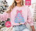 Oh Come Let Us Adore Him Sweatshirt, Christmas Sweater, Women's Holiday Crewneckstyle{n002}2 T-Shirts, Hoodie | PureTeeCo.com
