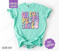 Oh for Peeps Sake Comfort Colors Shirt, Cute Easter Tshirt, Trendy Bunny Tee Hoodie, Sweatshirt | PureTeeCo.com