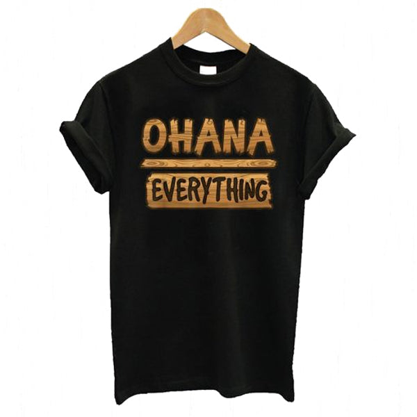 Ohana Over Everything Hawaii Family First T Shirt Hoodie, Sweatshirt | PureTeeCo.com