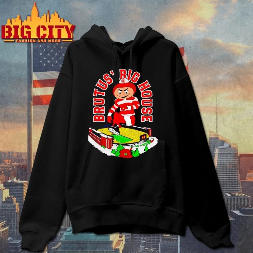 Ohio House Brutus’ Big House mascot stadium shirt