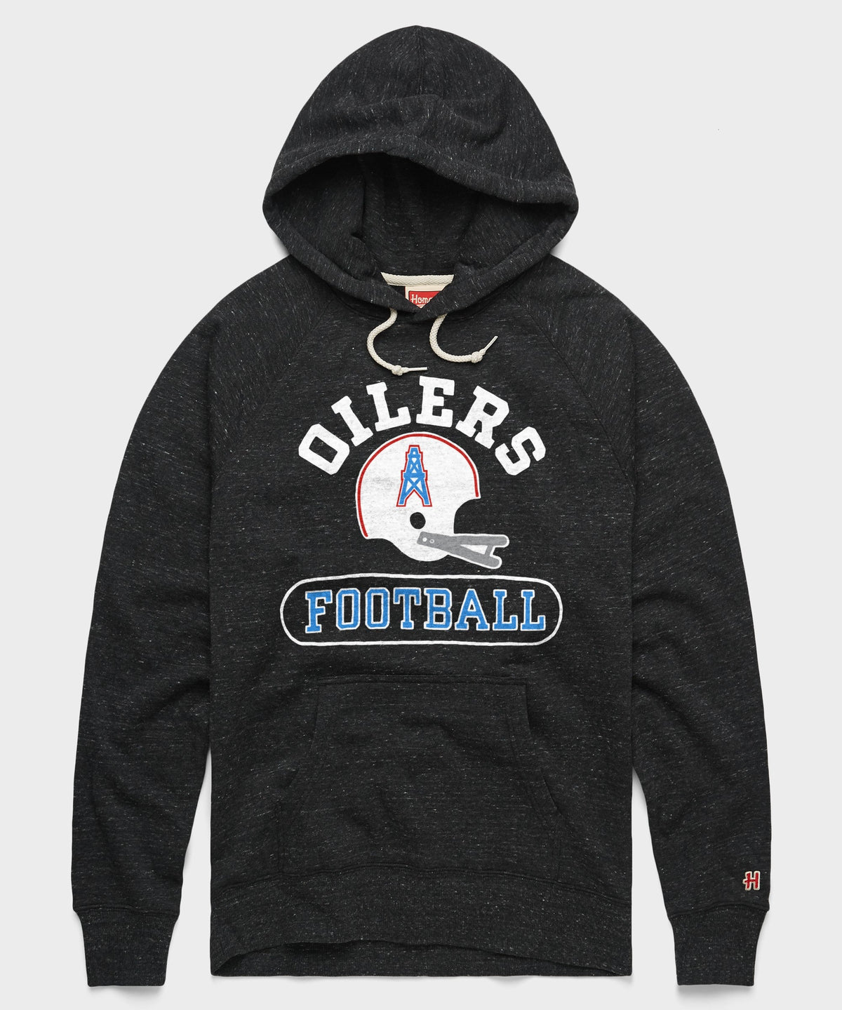 Oilers Football Throwback Helmet Hoodie